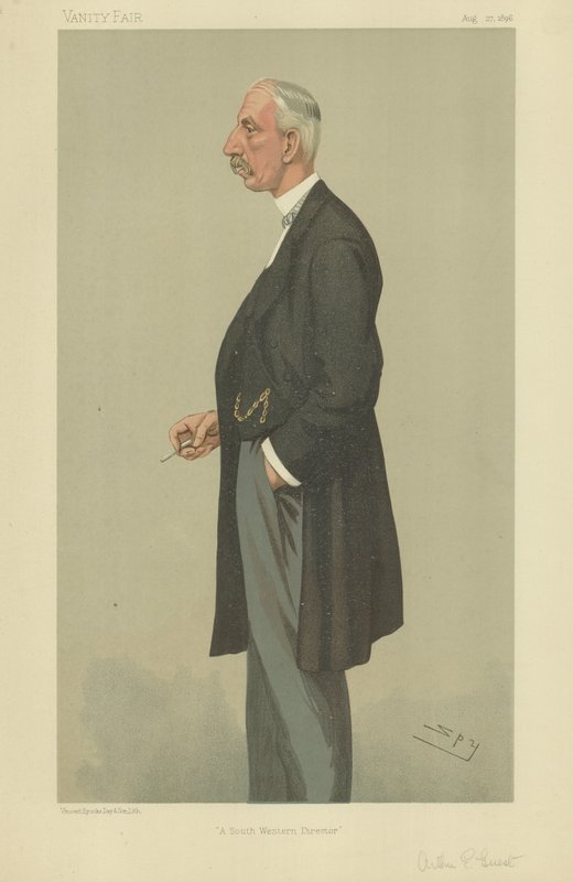 Pan Artur Edward Gość autorstwa Leslie Matthew Ward