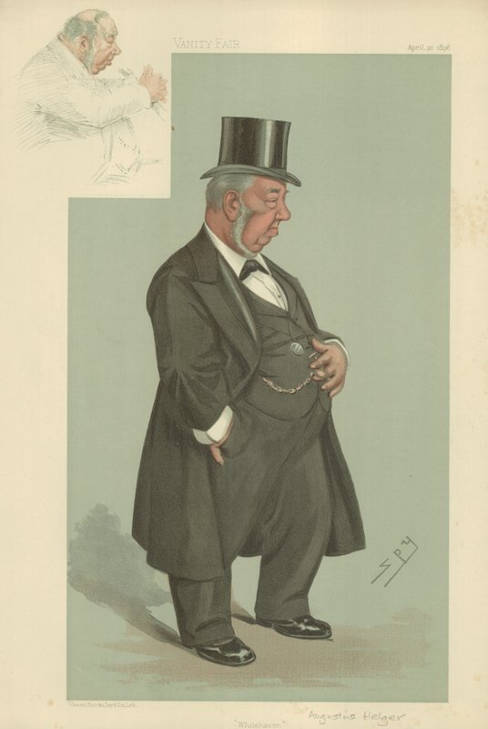 Pan Augustus Helder autorstwa Leslie Matthew Ward