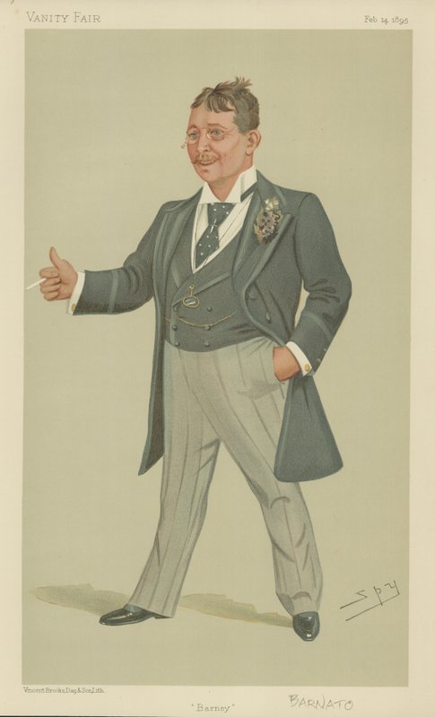 Pan Barney Barnato autorstwa Leslie Matthew Ward