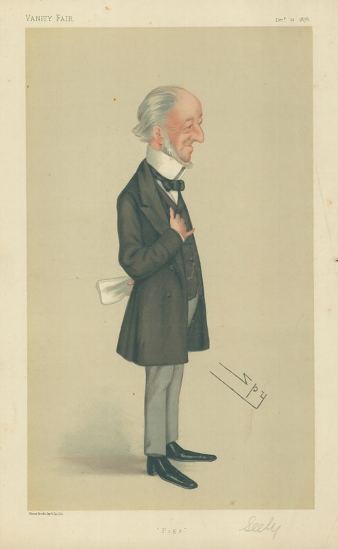 Pan Charles Seely, Świnie, 21 grudnia 1878, komiks Vanity Fair autorstwa Leslie Matthew Ward