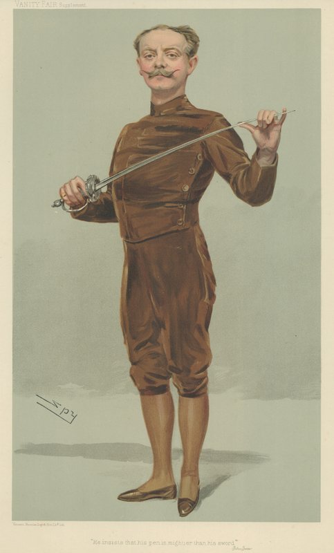 Pan Egerton Zamek autorstwa Leslie Matthew Ward