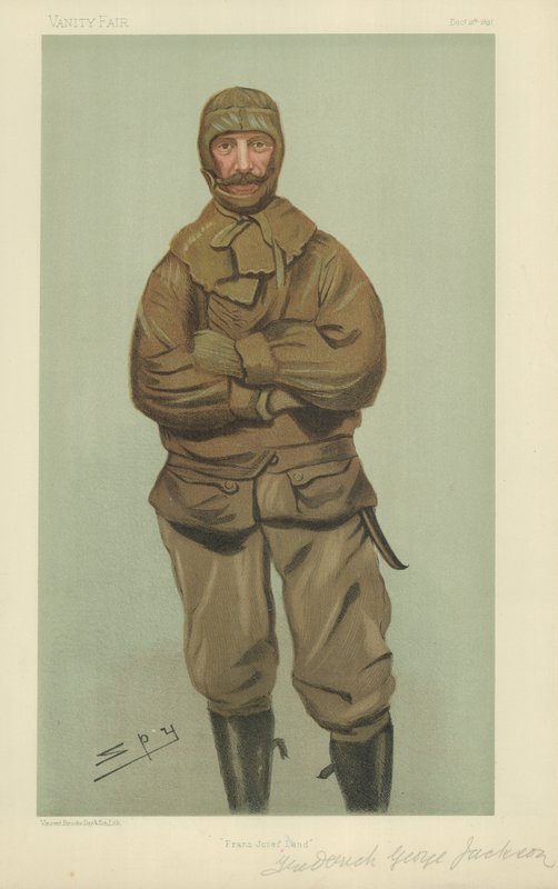 Pan Frederick George Jackson autorstwa Leslie Matthew Ward