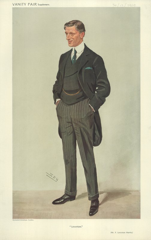 Pan Frederick Leverton Harris autorstwa Leslie Matthew Ward