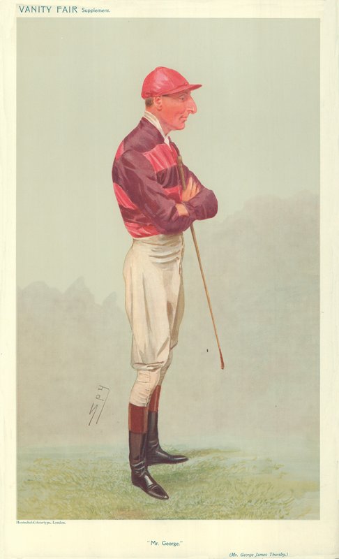 Pan George James Thursby, Pan George, 28 sierpnia 1907, komiks Vanity Fair autorstwa Leslie Matthew Ward