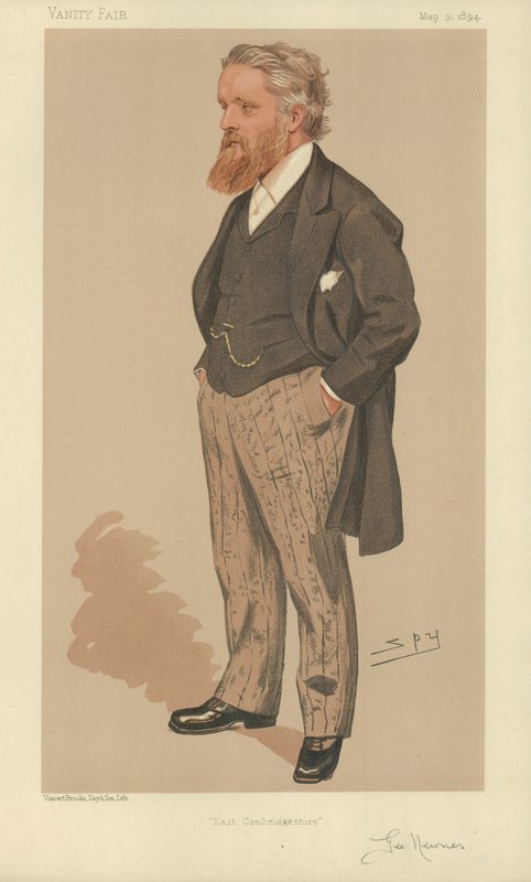Pan George Newnes autorstwa Leslie Matthew Ward