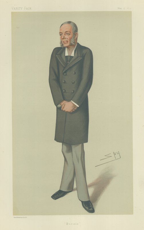 Pan George Osborne Morgan autorstwa Leslie Matthew Ward