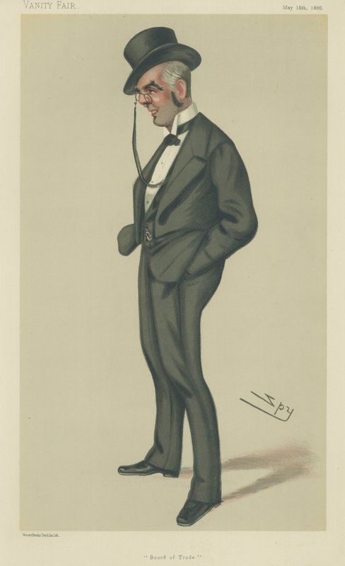 Pan Henry Calcroft autorstwa Leslie Matthew Ward