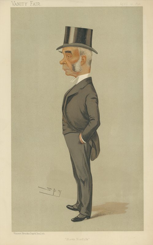 Pan Herbert Cozens-Hardy autorstwa Leslie Matthew Ward