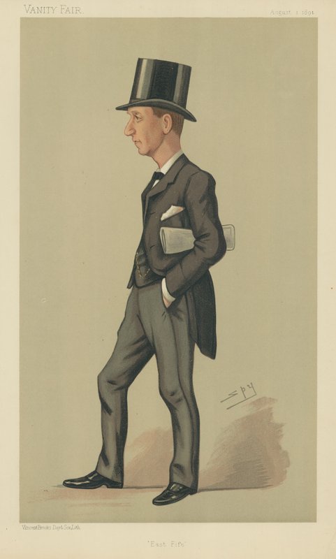 Pan Herbert Henry Asquith autorstwa Leslie Matthew Ward