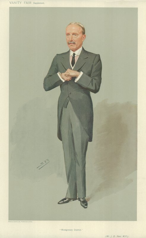 Pan JD Rees autorstwa Leslie Matthew Ward