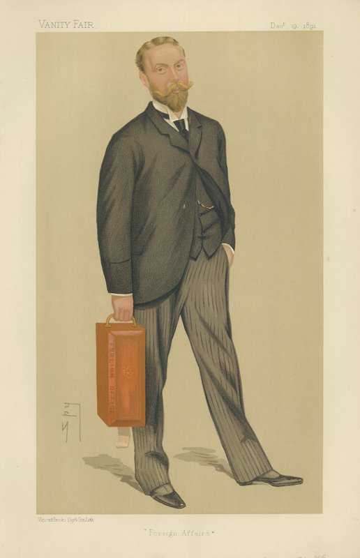 Pan James Lowther autorstwa Leslie Matthew Ward