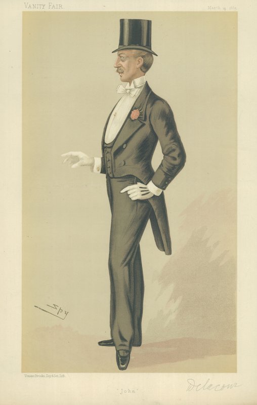 Pan John Delacour autorstwa Leslie Matthew Ward
