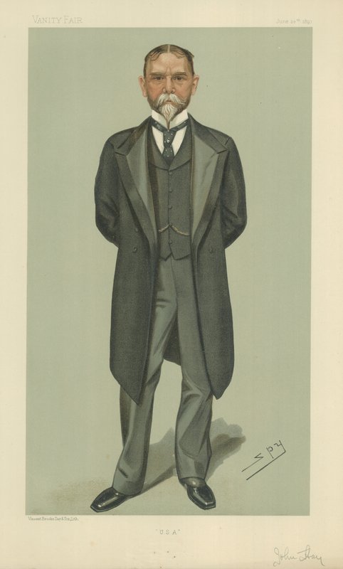 Pan John Hay autorstwa Leslie Matthew Ward