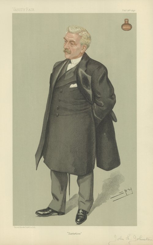Pan John Lawson Johnston autorstwa Leslie Matthew Ward