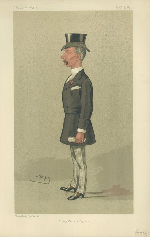 Pan John Seymour Keay autorstwa Leslie Matthew Ward