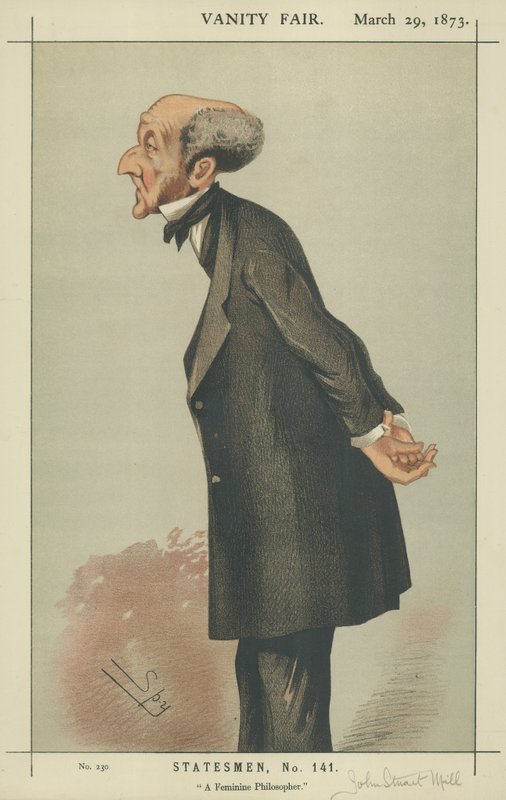 Pan John Stuart Mill autorstwa Leslie Matthew Ward