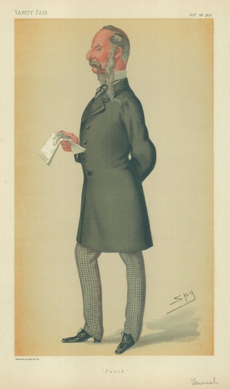 Pan John Tenniel, Punch, 26 października 1878, komiks Targowisko próżności autorstwa Leslie Matthew Ward