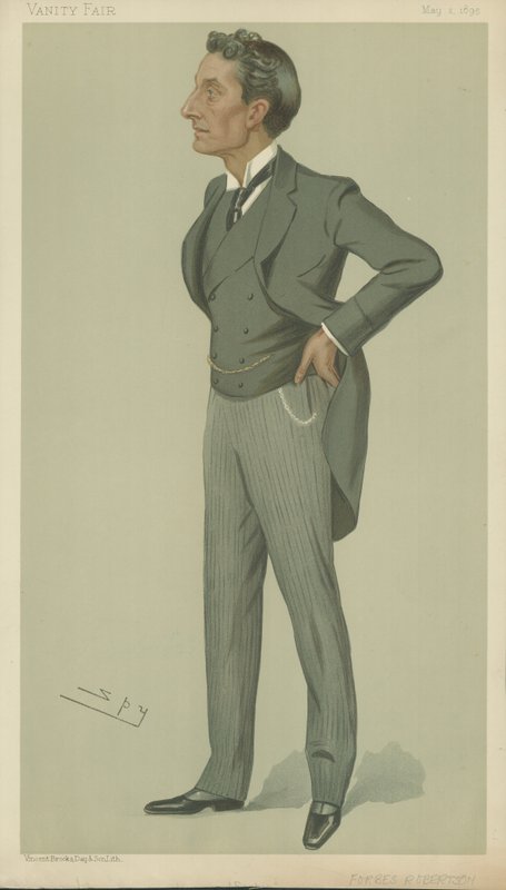 Pan Johnston Forbes-Robertson autorstwa Leslie Matthew Ward