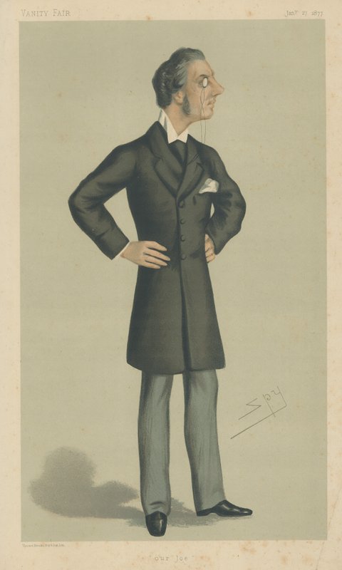 Pan Joseph Chamberlain autorstwa Leslie Matthew Ward