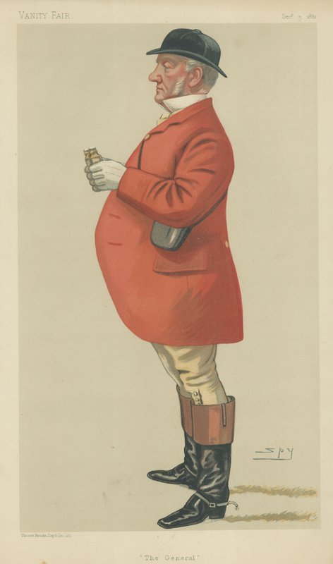 Pan Mordaunt Fenwick-Bisset autorstwa Leslie Matthew Ward