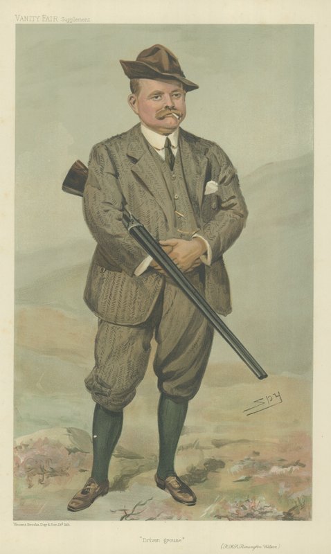 Pan Reginald Henry Rimington-Wilson autorstwa Leslie Matthew Ward