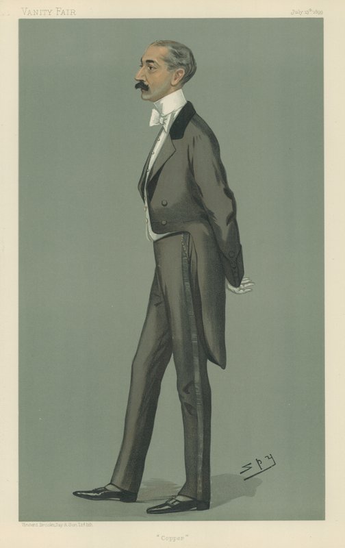 pan Reginald Ward autorstwa Leslie Matthew Ward