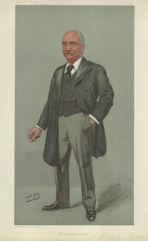 Pan Richard William Evelyn Middleton autorstwa Leslie Matthew Ward