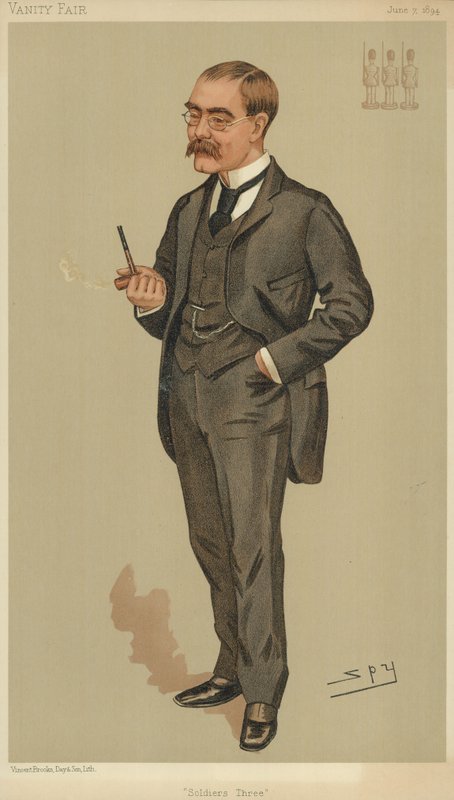 Pan Rudyard Kipling autorstwa Leslie Matthew Ward