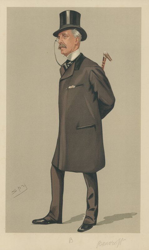 Pan S Bancroft autorstwa Leslie Matthew Ward