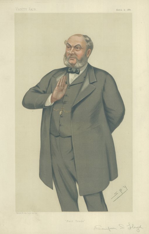 Pan Sampson Samuel Lloyd autorstwa Leslie Matthew Ward
