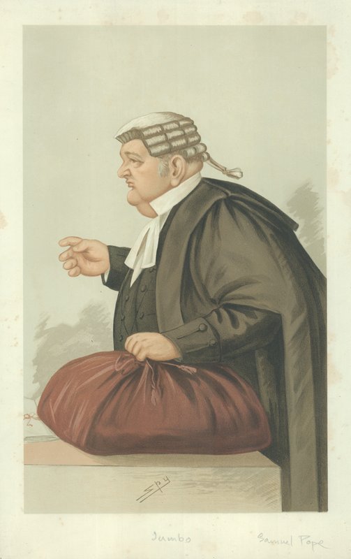 pan Samuel Pope autorstwa Leslie Matthew Ward