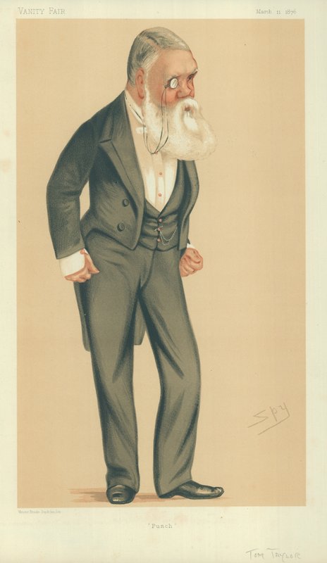 Pan Tom Taylor, Punch, 11 marca 1876, komiks Vanity Fair autorstwa Leslie Matthew Ward