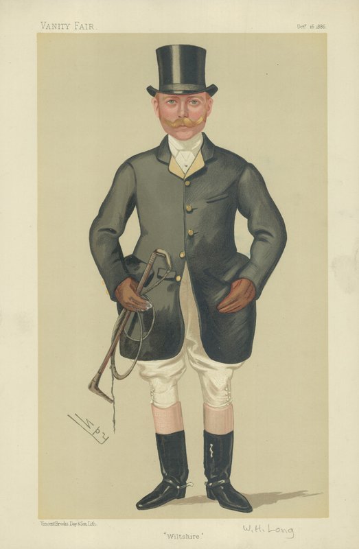 Pan Walter Hume Long autorstwa Leslie Matthew Ward