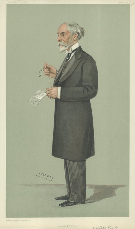 Pan Whitelaw Reid autorstwa Leslie Matthew Ward