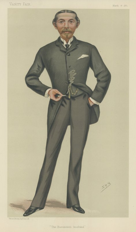Pan William Burdett-Coutts autorstwa Leslie Matthew Ward