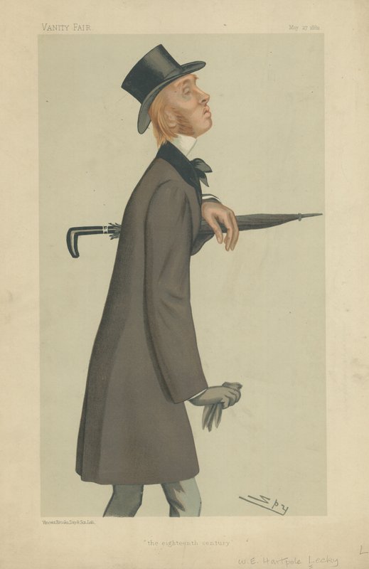 Pan William Edward Hartpoll Lecky autorstwa Leslie Matthew Ward