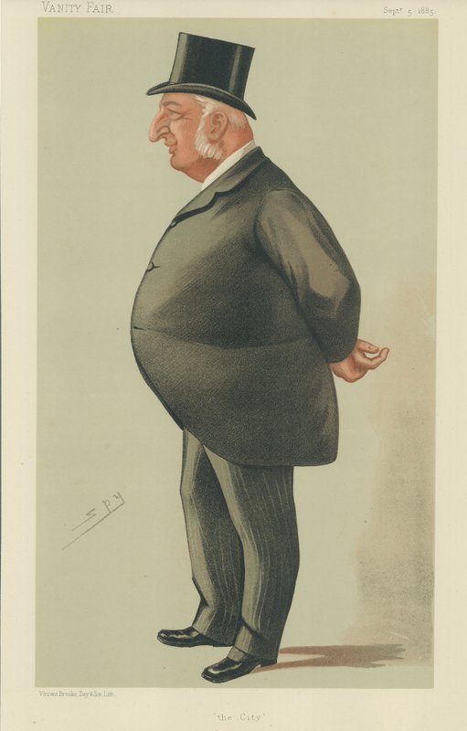Pan William James Richmond Cotton autorstwa Leslie Matthew Ward