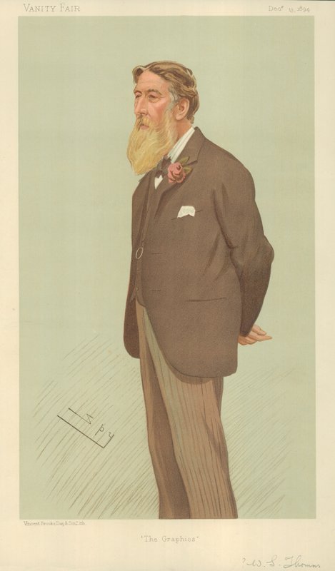 Pan William Luson Thomas, Grafika, 13 grudnia 1894, komiks Vanity Fair autorstwa Leslie Matthew Ward