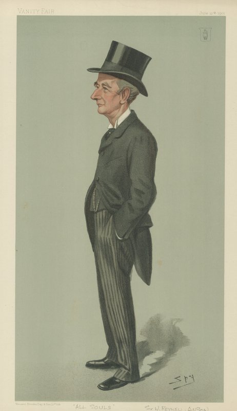 Pan William Reynell Anson autorstwa Leslie Matthew Ward