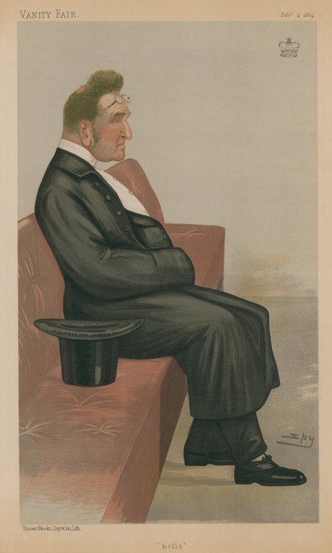 Portret Lorda Grimthorpe .a autorstwa Leslie Matthew Ward