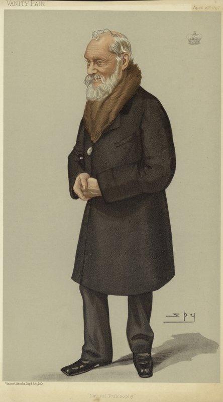 Portret Williama Thomsona, barona Kelvina autorstwa Leslie Matthew Ward