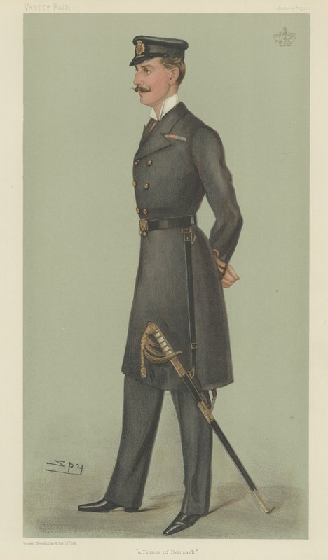 Książę Karol duński autorstwa Leslie Matthew Ward
