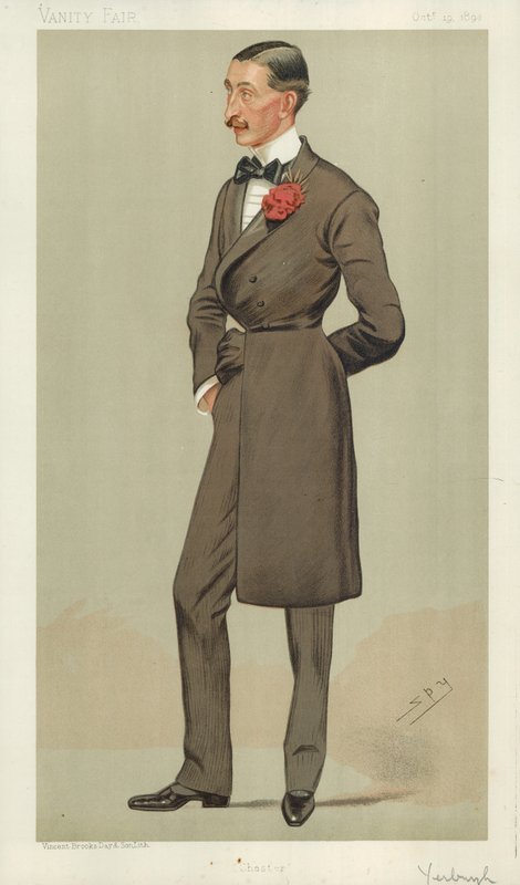 Robert Armstrong Yerburgh, Chester, 19 października 1893, komiks Vanity Fair autorstwa Leslie Matthew Ward
