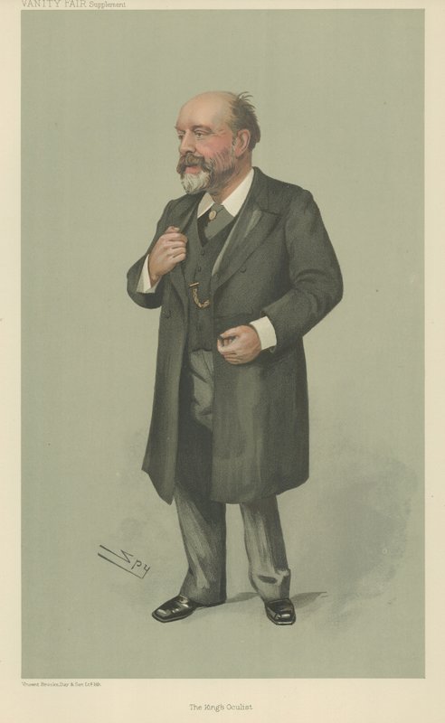 Sir A Critchett autorstwa Leslie Matthew Ward
