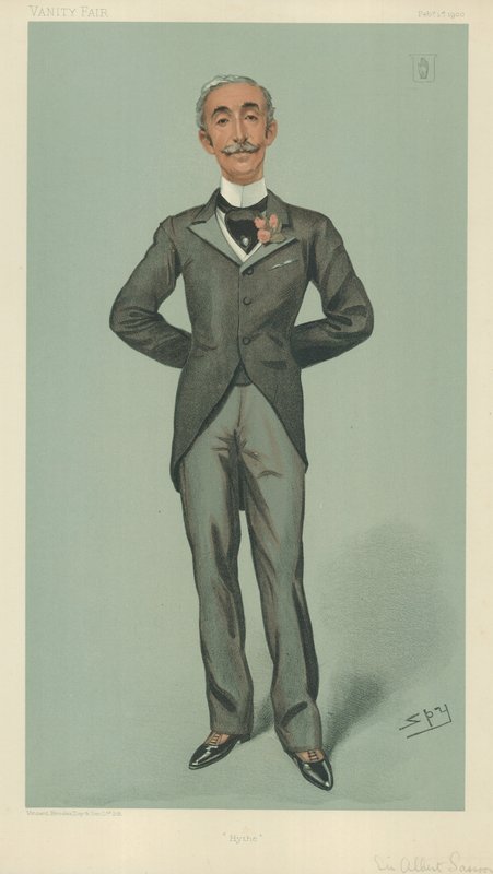 Sir Albert Edward Sassoon, Hyde, 1 lutego 1900, komiks Vanity Fair autorstwa Leslie Matthew Ward