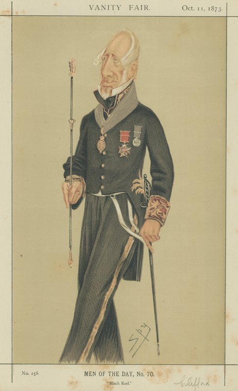 Sir Augustus Clifford autorstwa Leslie Matthew Ward