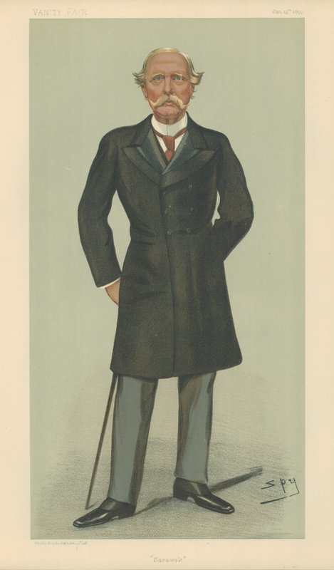 Sir Charles Brooke, Radża Sarawaku autorstwa Leslie Matthew Ward