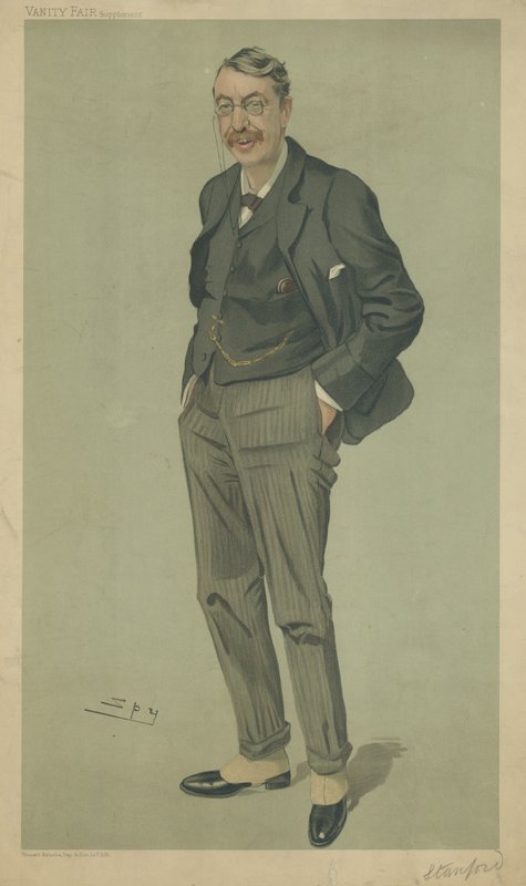 Sir Charles Stanford autorstwa Leslie Matthew Ward