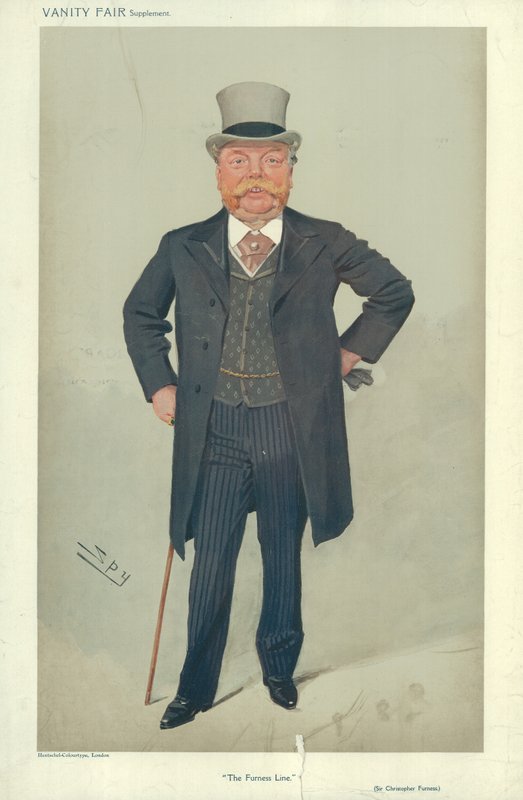 Sir Christopher Furness autorstwa Leslie Matthew Ward
