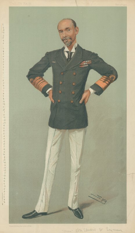Sir Edward Hobart Seymour, Chiny, 31 października 1901, komiks Vanity Fair autorstwa Leslie Matthew Ward